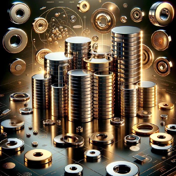 Močan NdFeB magent okrogel 15mm x 5mm neodymium magnet